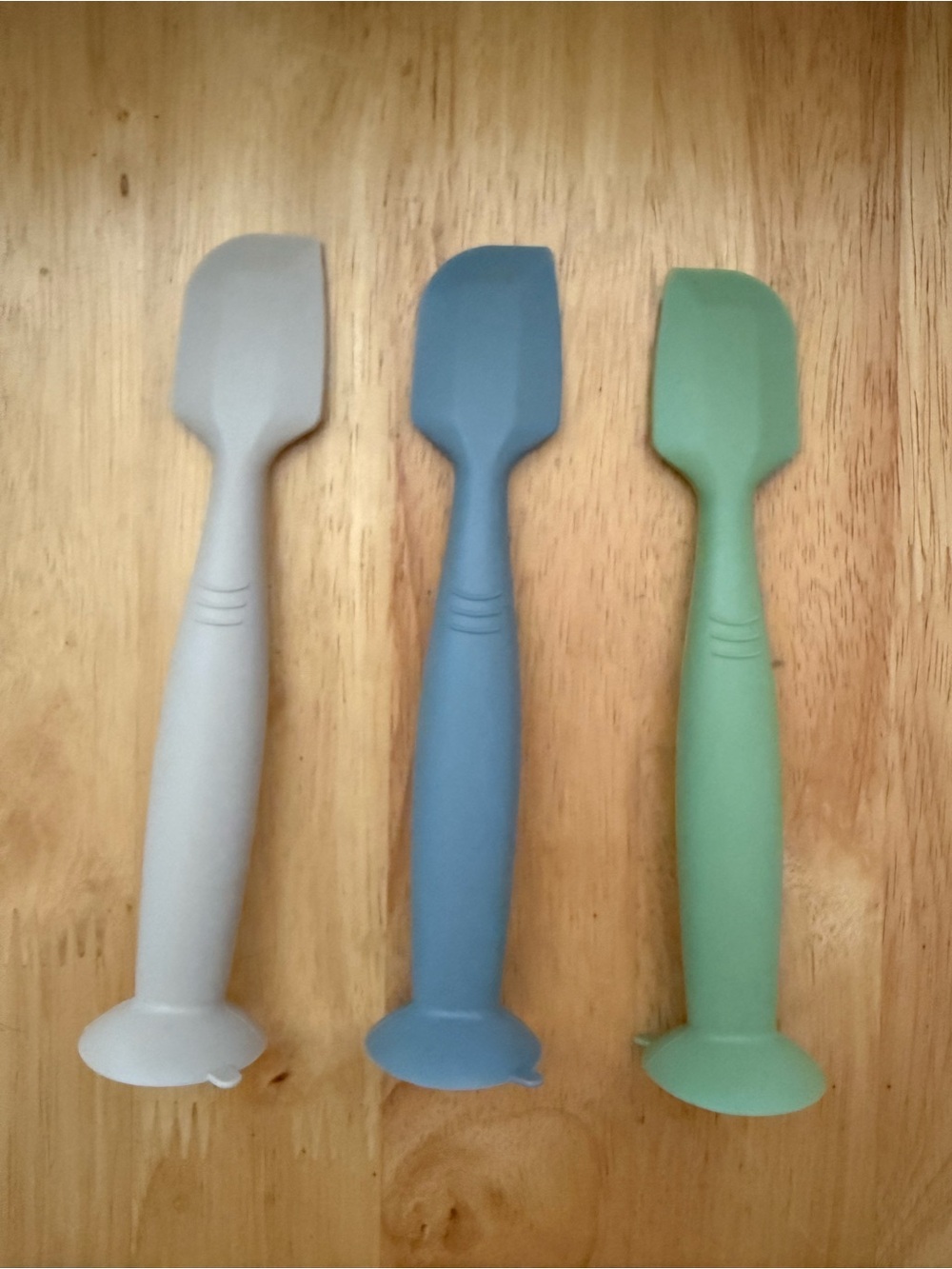 Silicone Spatula - Gray, Blue, Green - Home Accents